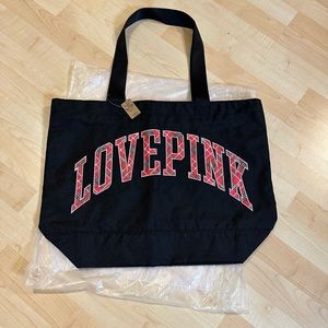 BNIB - Victoria Secret Plaid Tote Bag